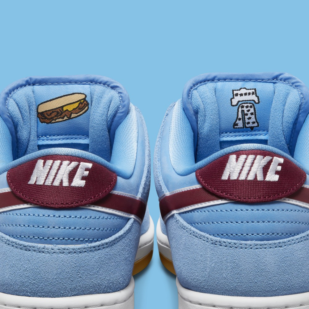 New Nike SB Dunk Low Phillies Gets Bubblegum Detail