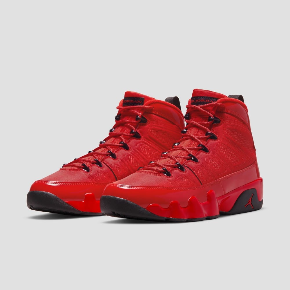 Air jordan 9 red and white release sales date