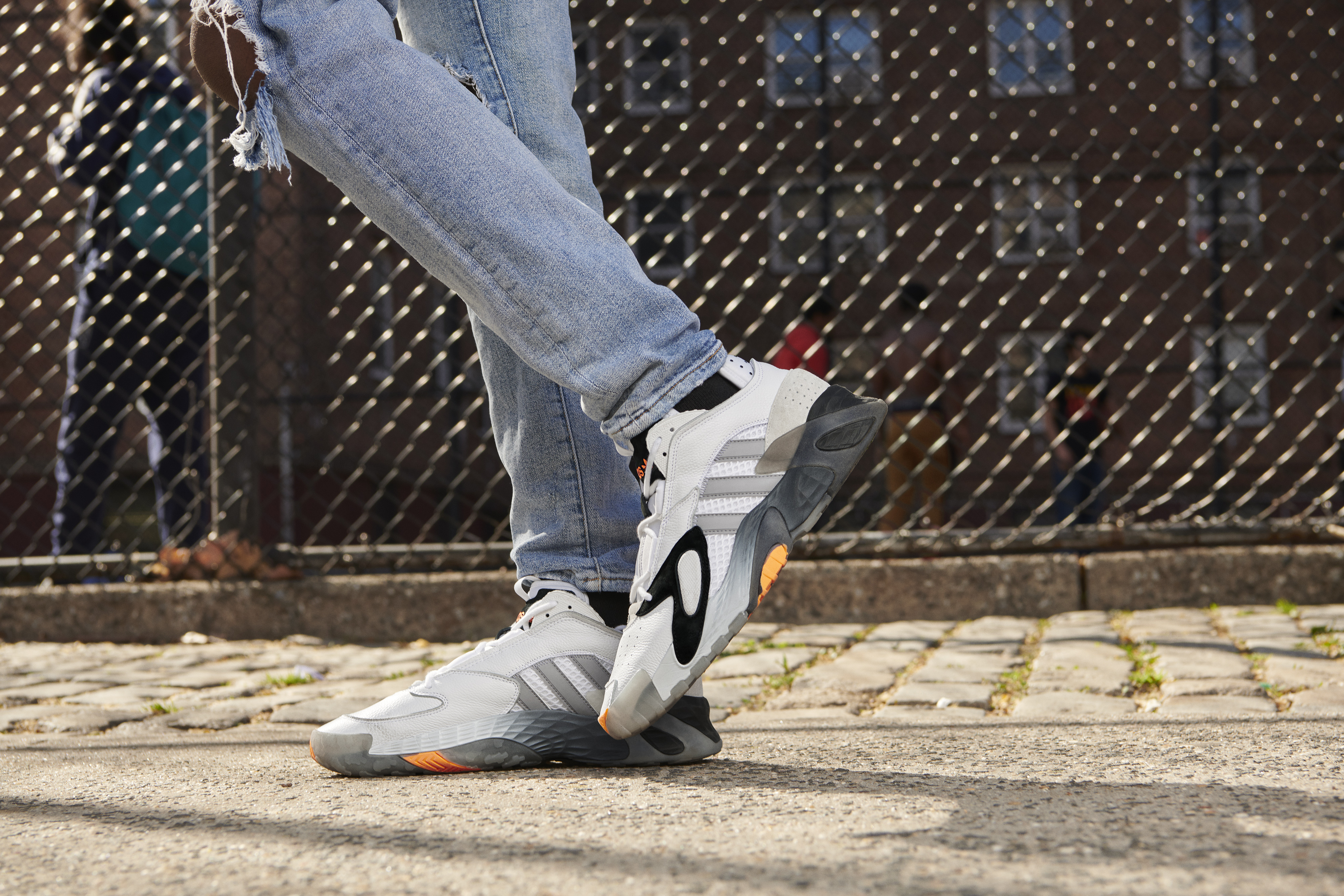 Adidas streetball outlet on feet