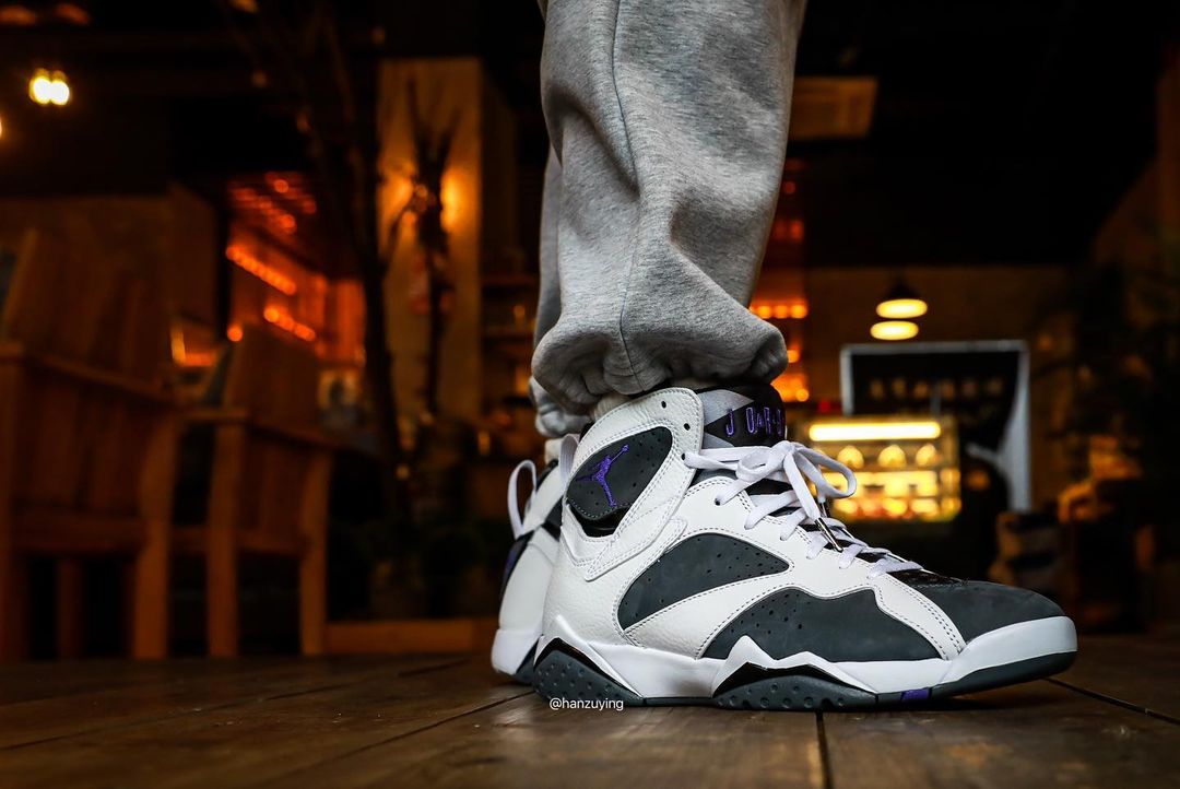 Jordan 7 best sale flint on feet