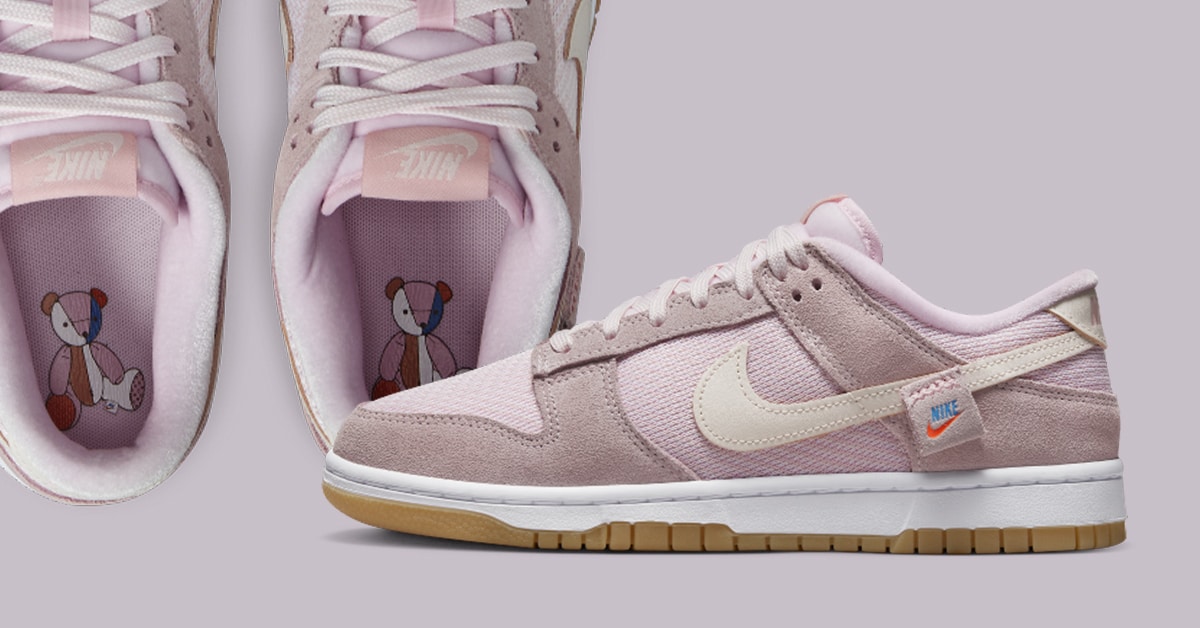 nike dunks teddy bear