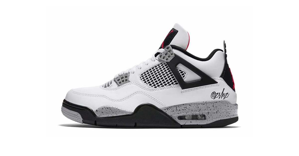 Air jordan outlet 4 white black