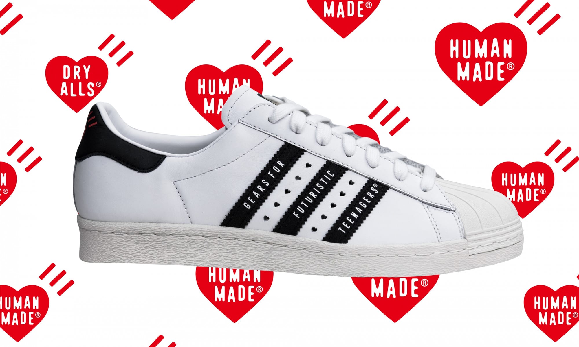 Human Made x adidas Superstar 80s for 105 Grailify