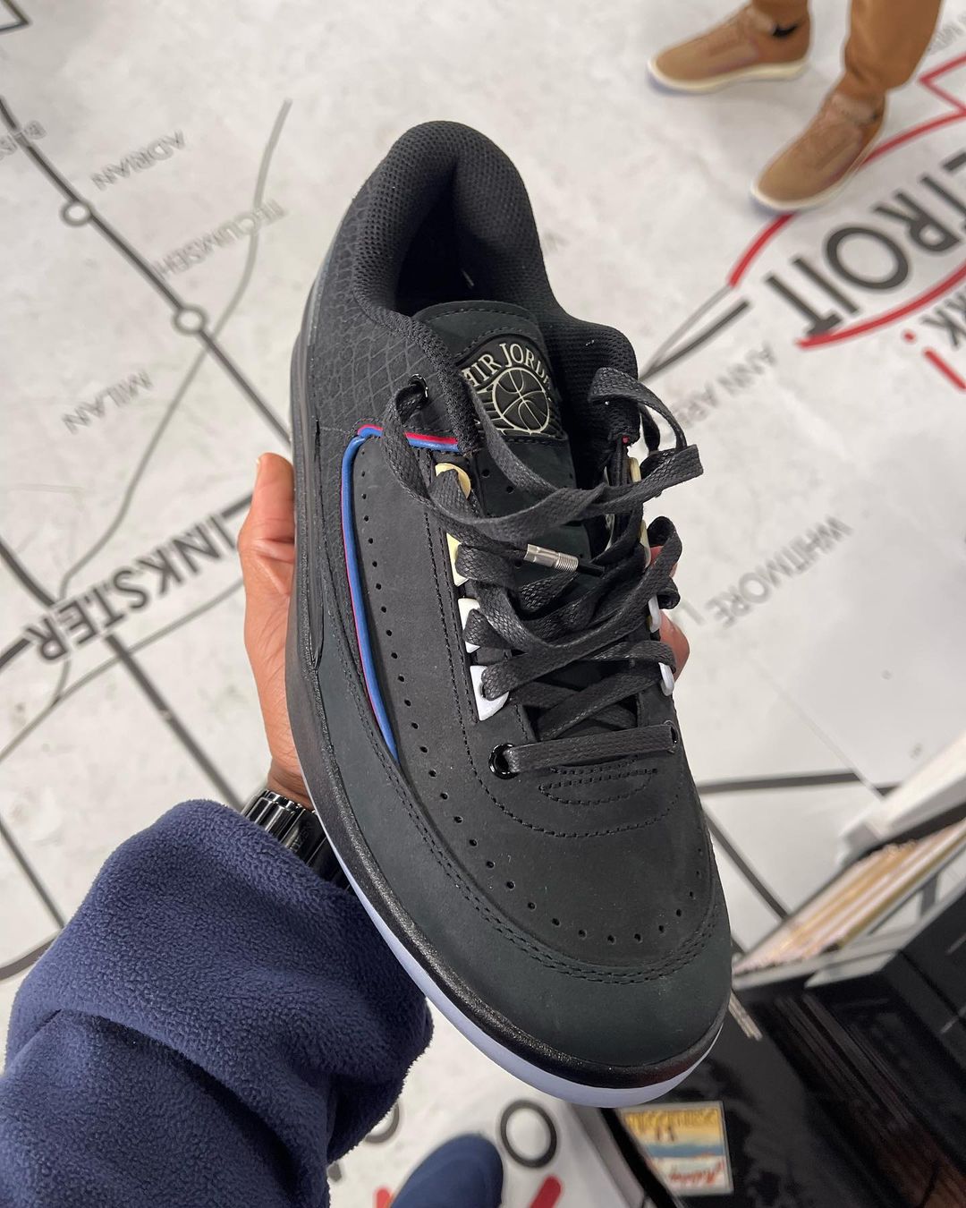 Jordan 2 low store black