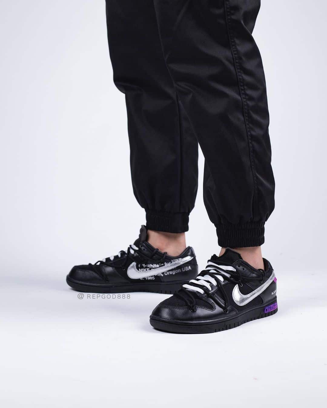 OFF-WHITE x Nike Dunk Low Black Release Information