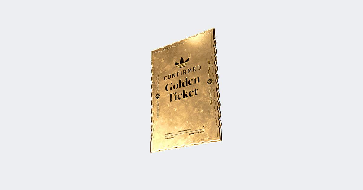 adidas CONFIRMED – Golden Ticket | Grailify