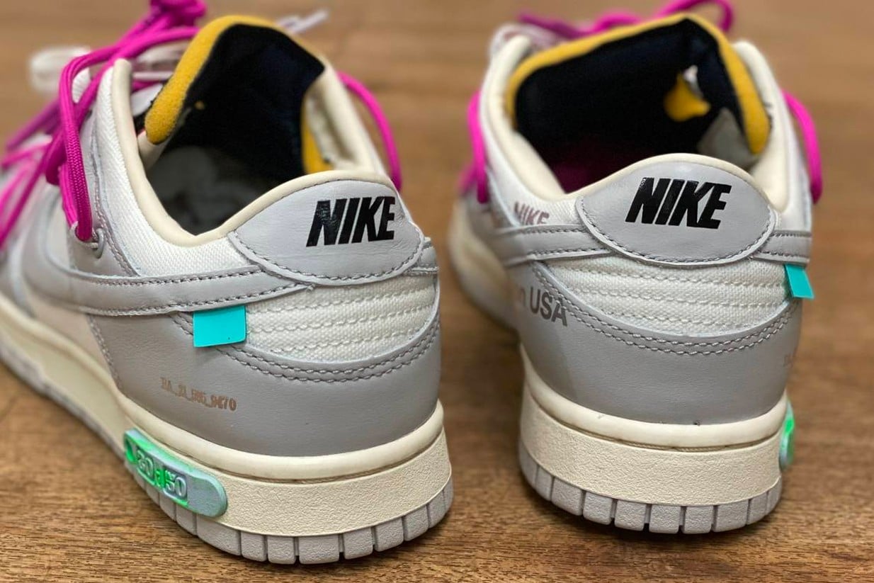 Off-White Nike Dunk Low The 20 Release Info