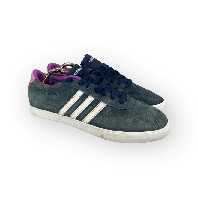 Adidas neo shop schuhe weiB lila