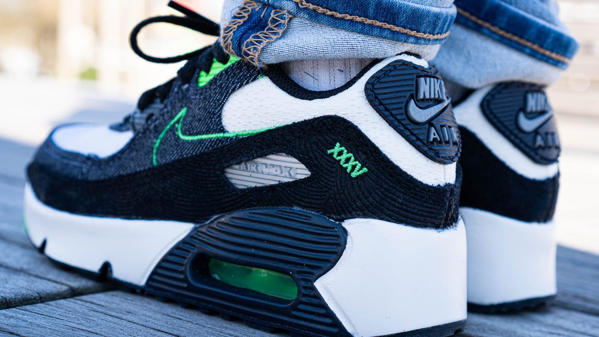 Air max green and blue on sale