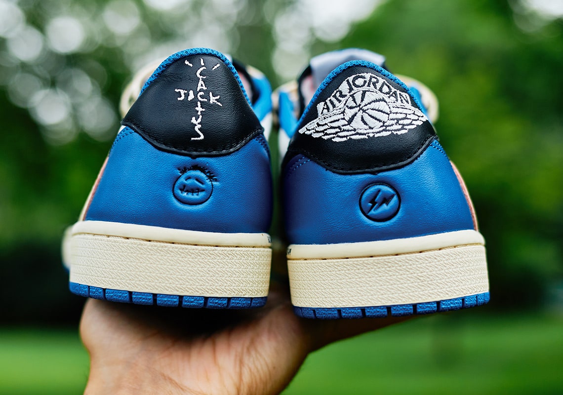 Air Jordan 1 Low Travis Scott Fragment Shoes