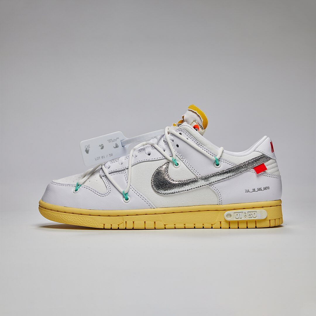 The Nike x Off-White Dunk Low Is Here