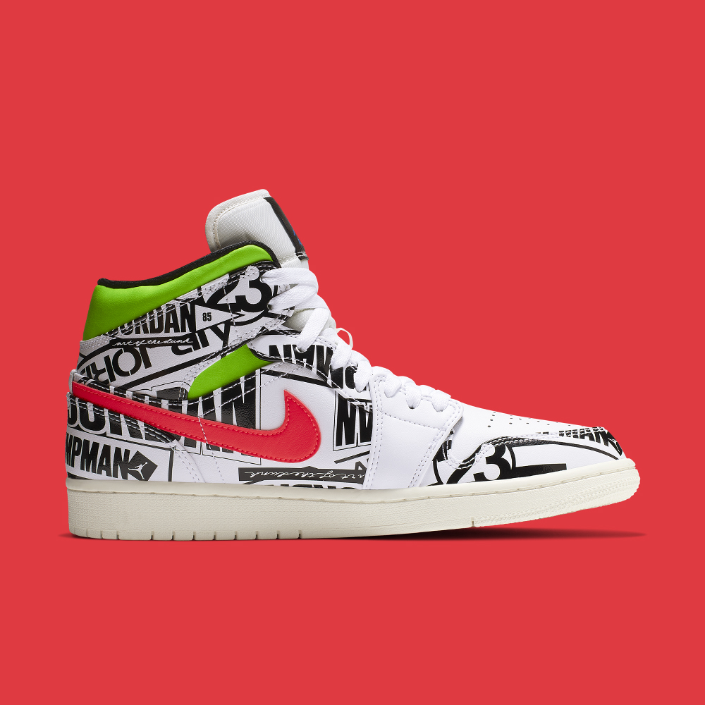 All over logo outlet jordan 1