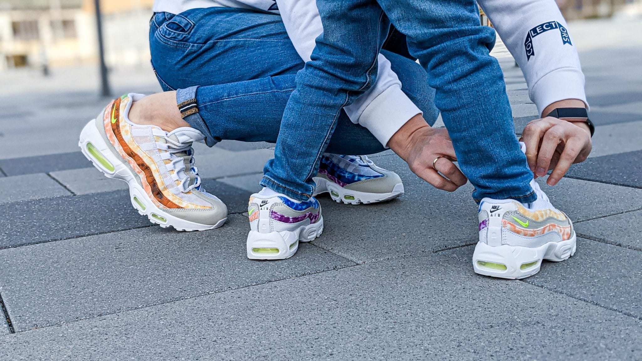 Multi coloured best sale air max 95