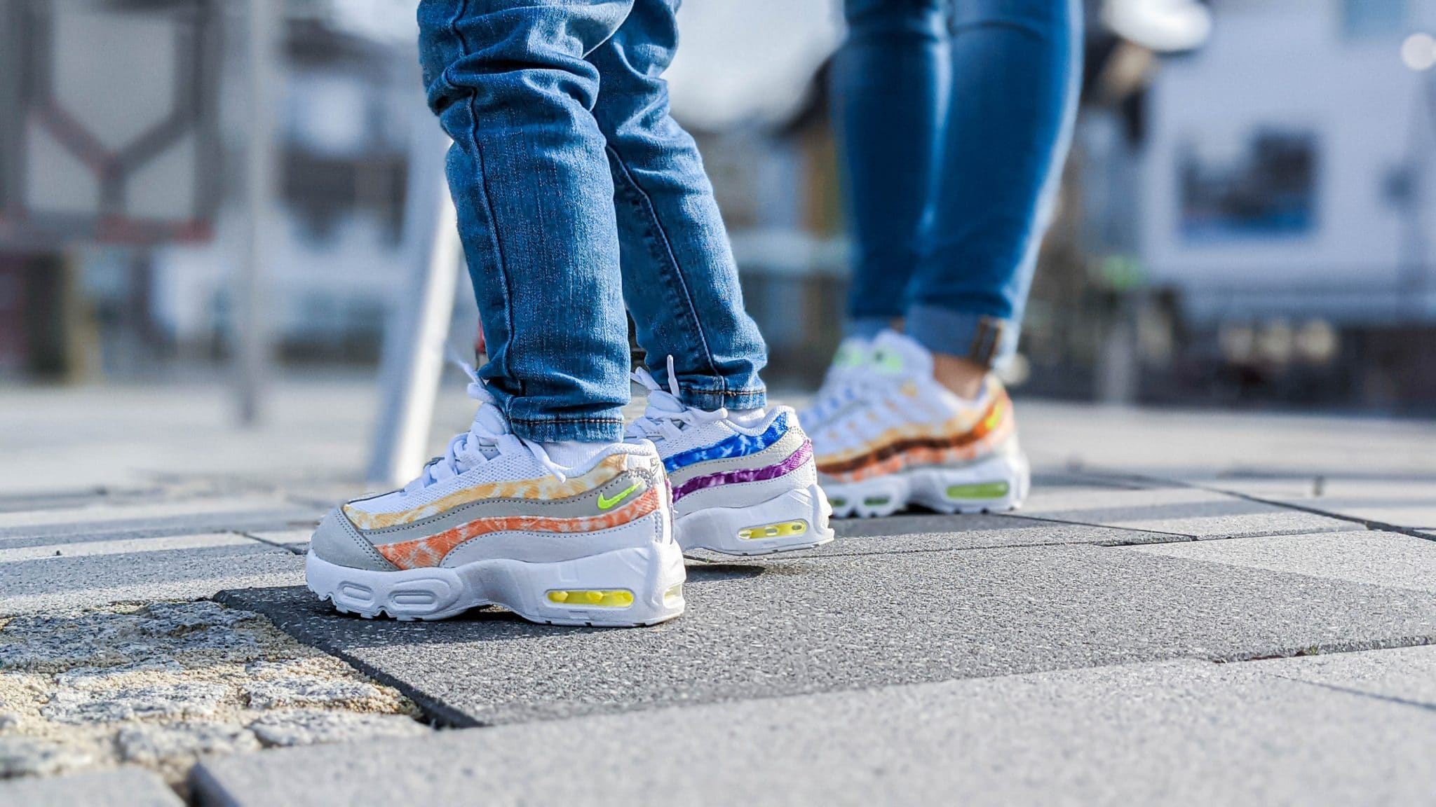 Latest Pickup Nike Air Max 95 White Multicolor Grailify