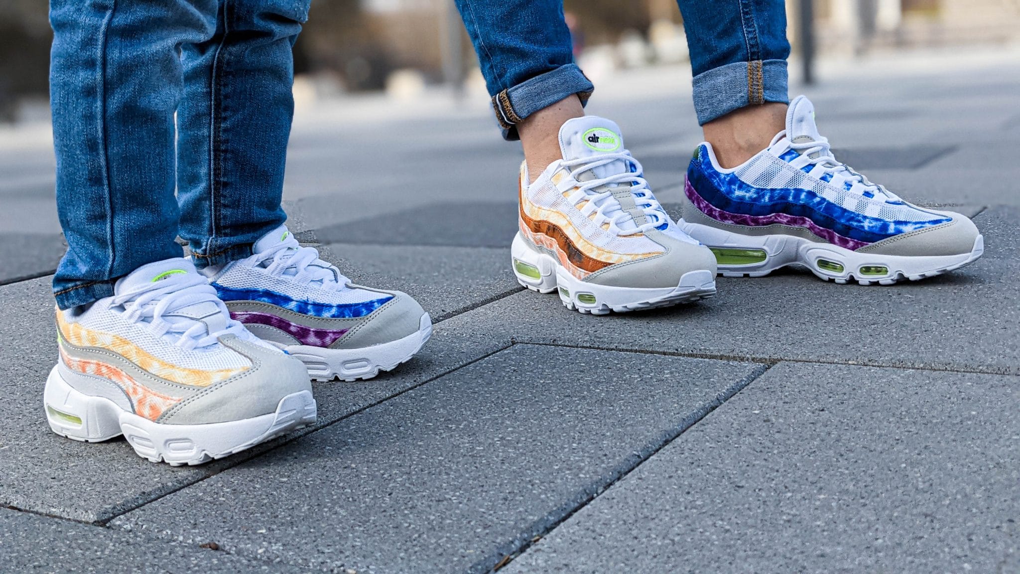 Air max 95 erdl hot sale party white on feet