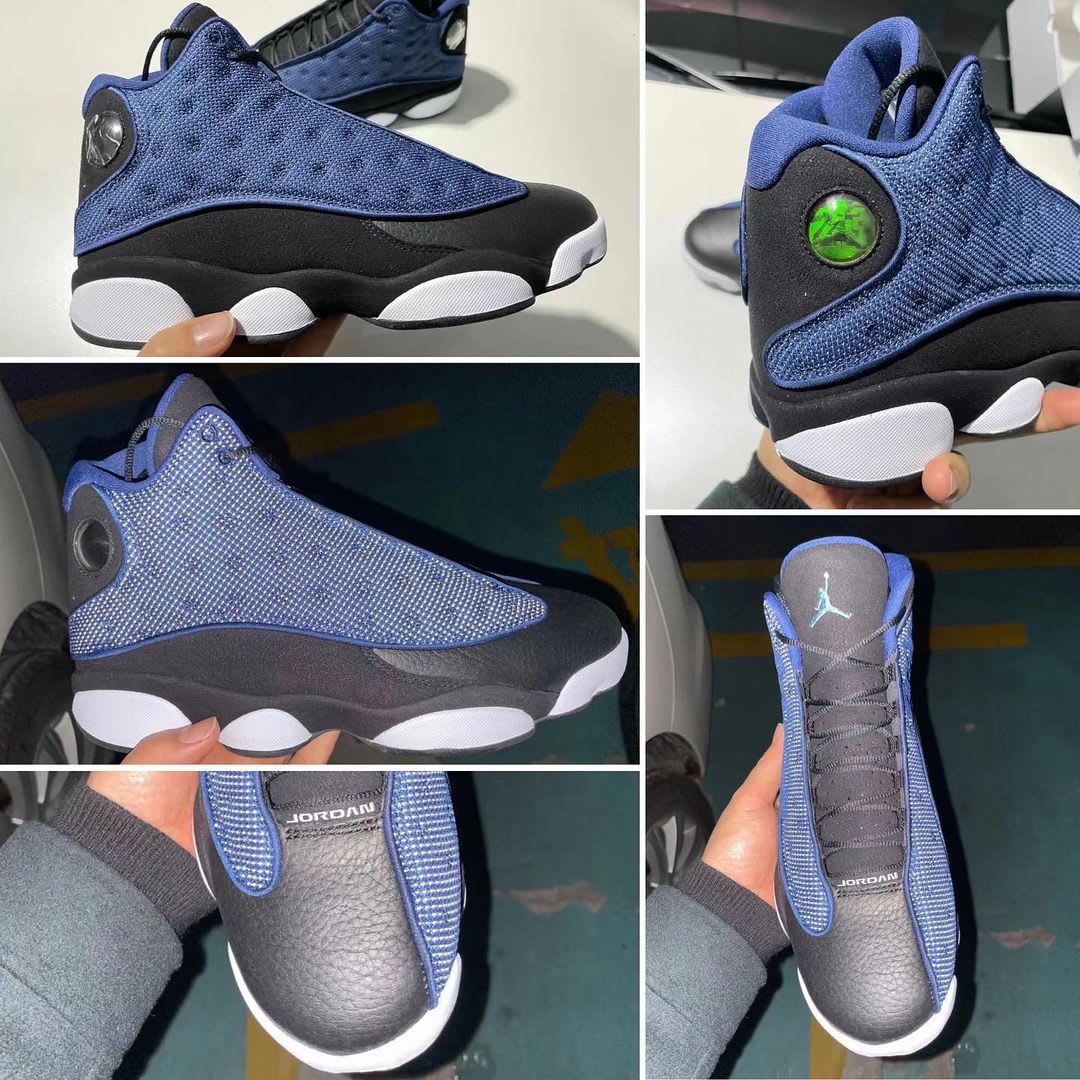 Jordan 13 brave blue hot sale high