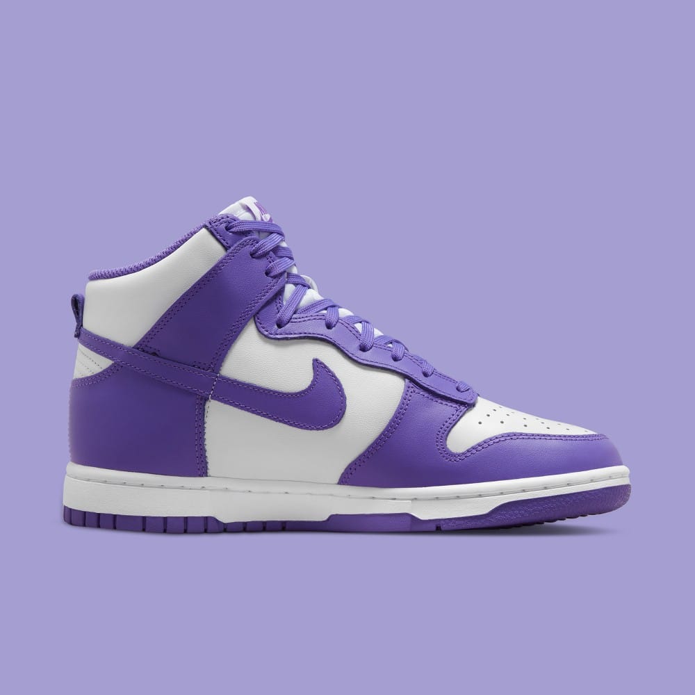 nike dunk high purple