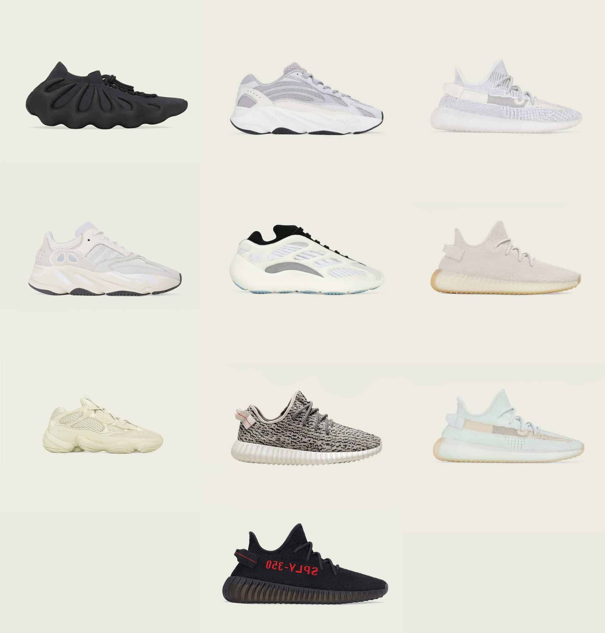 Yeezy release cheap chart 2018