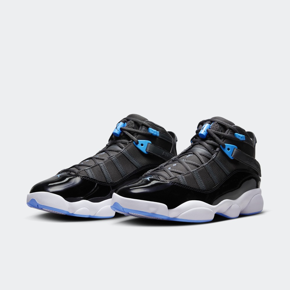 Jordan 6 Rings Black University Blue 322992 041 Grailify