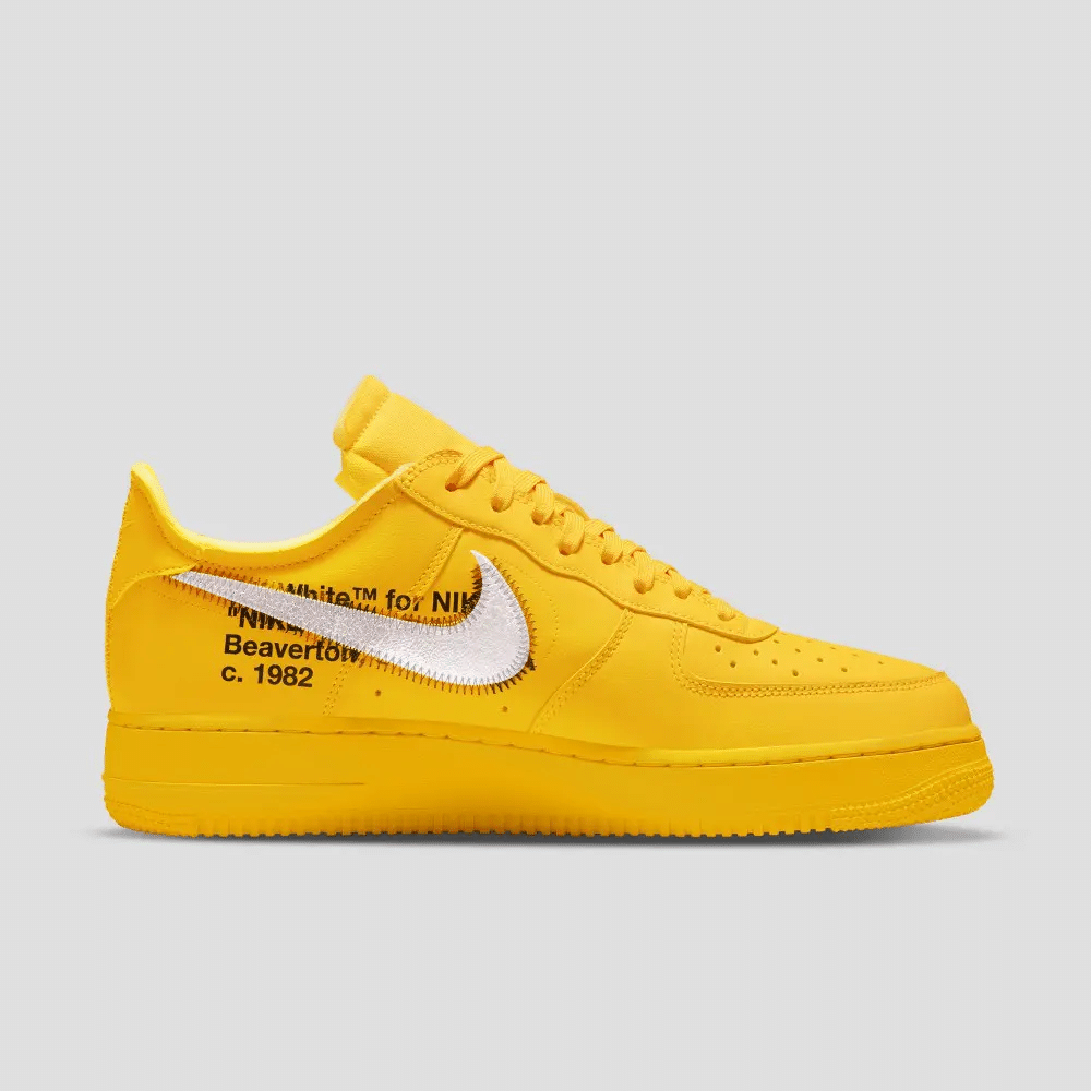 Virgil Abloh's Nike x Off-White Air Force 1 sneaker is reportedly