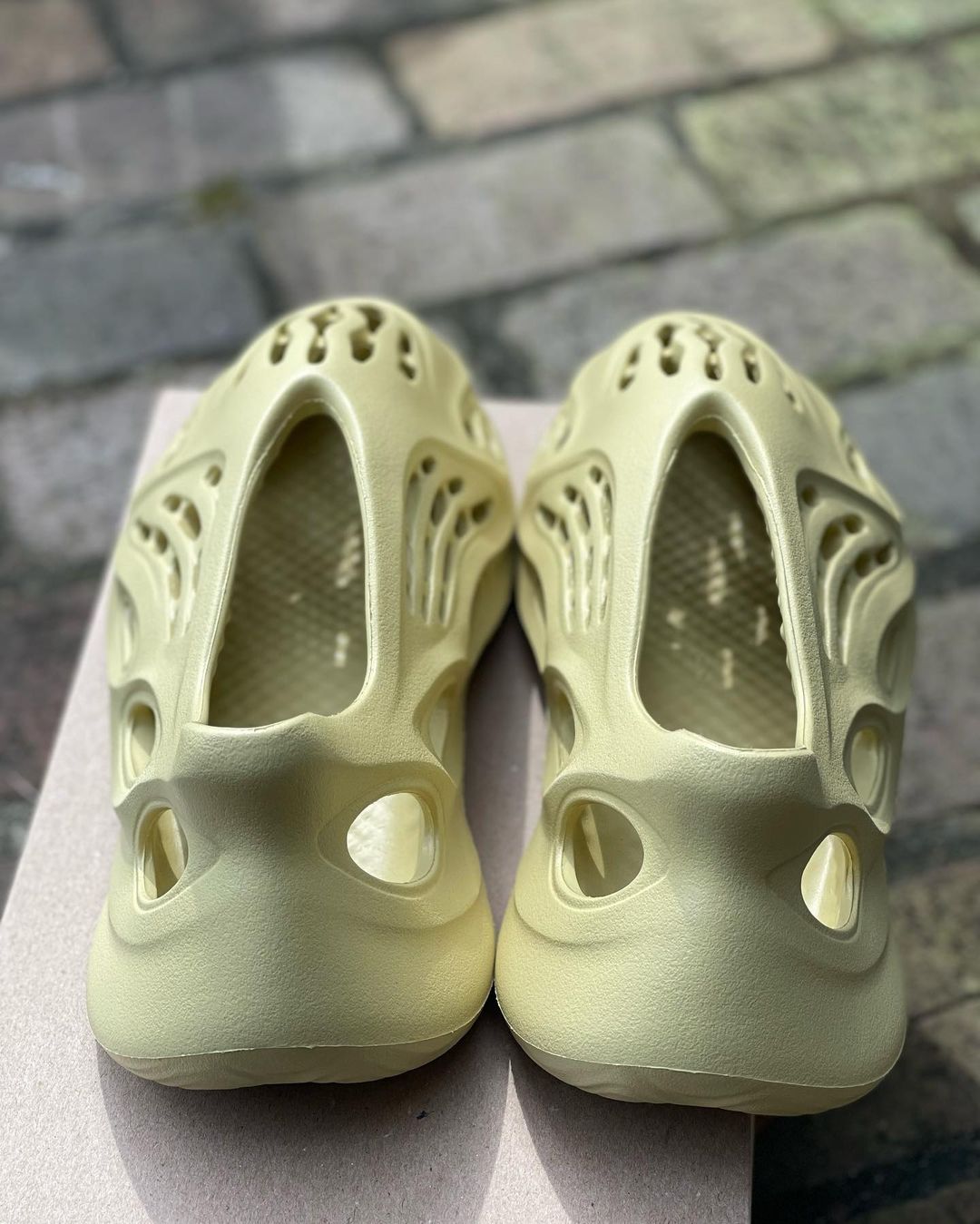 Louis Vuitton LV Yeezy Foam Runner by Imran Potato Neon Green