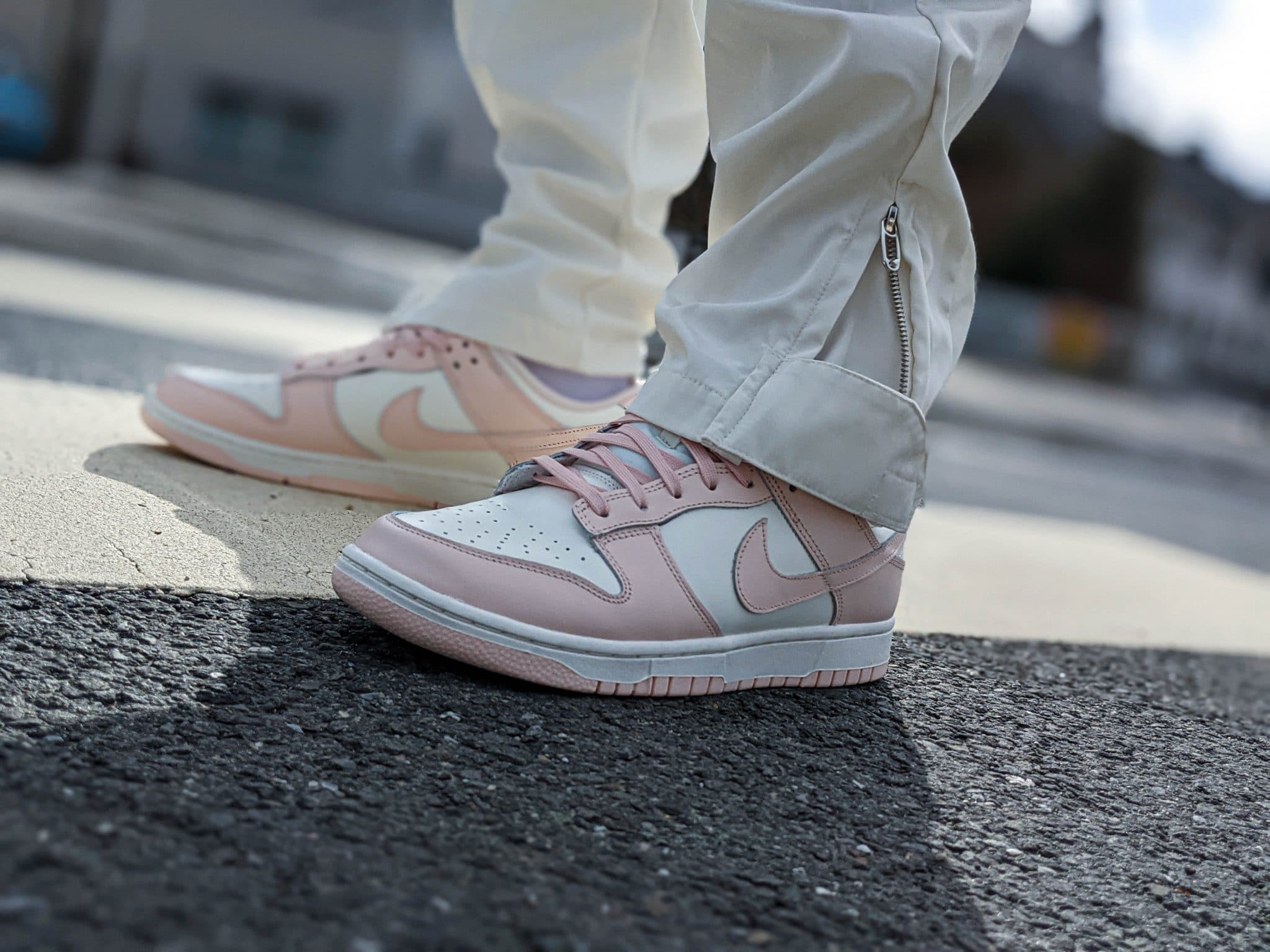 Nike dunk low orange pearl