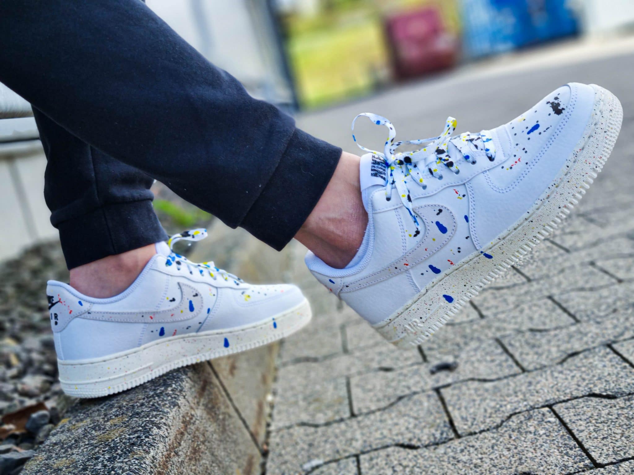 Nike Air Force 1 Low '07 LV8 Paint Splatter White for Men