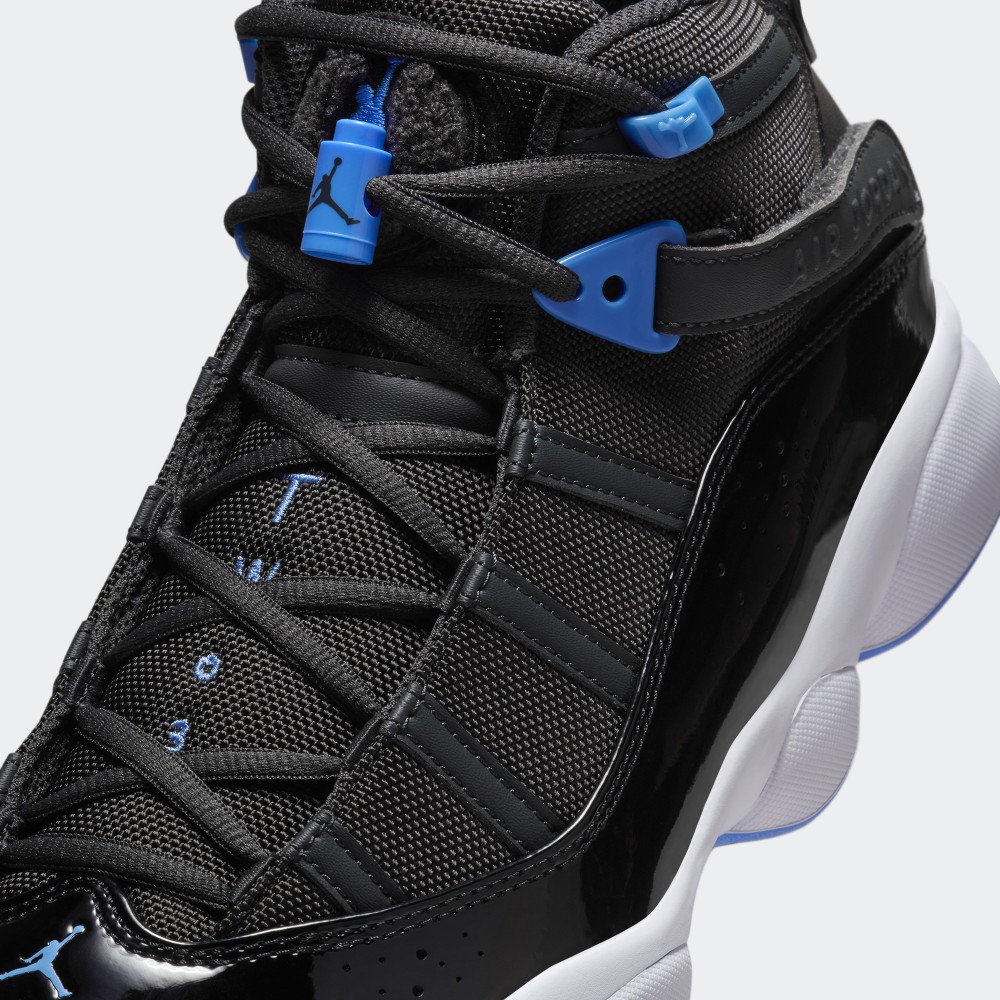 Jordan 6 Rings Black University Blue 322992 041 Grailify