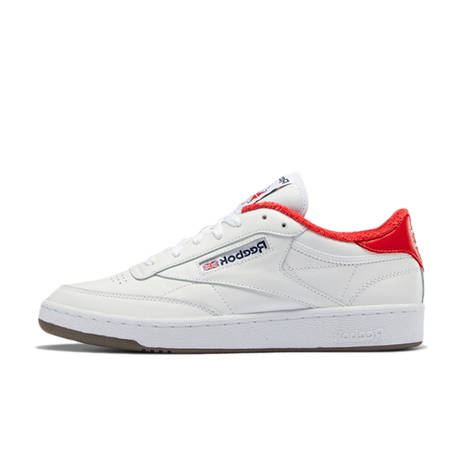 Eric Emanuel X Reebok Club C White Red FY3412 Cheap Hkgolfer