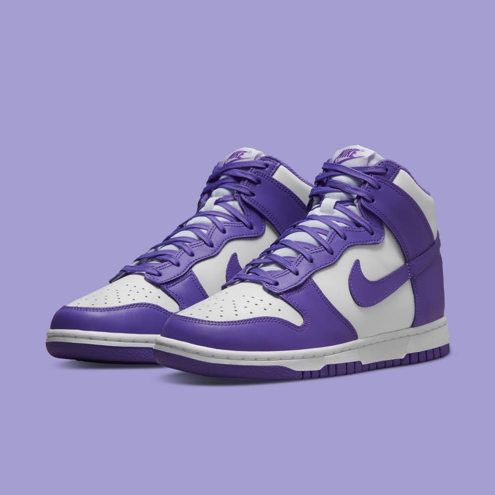 This Nike Dunk High WMNS Court Purple Is Released for Women