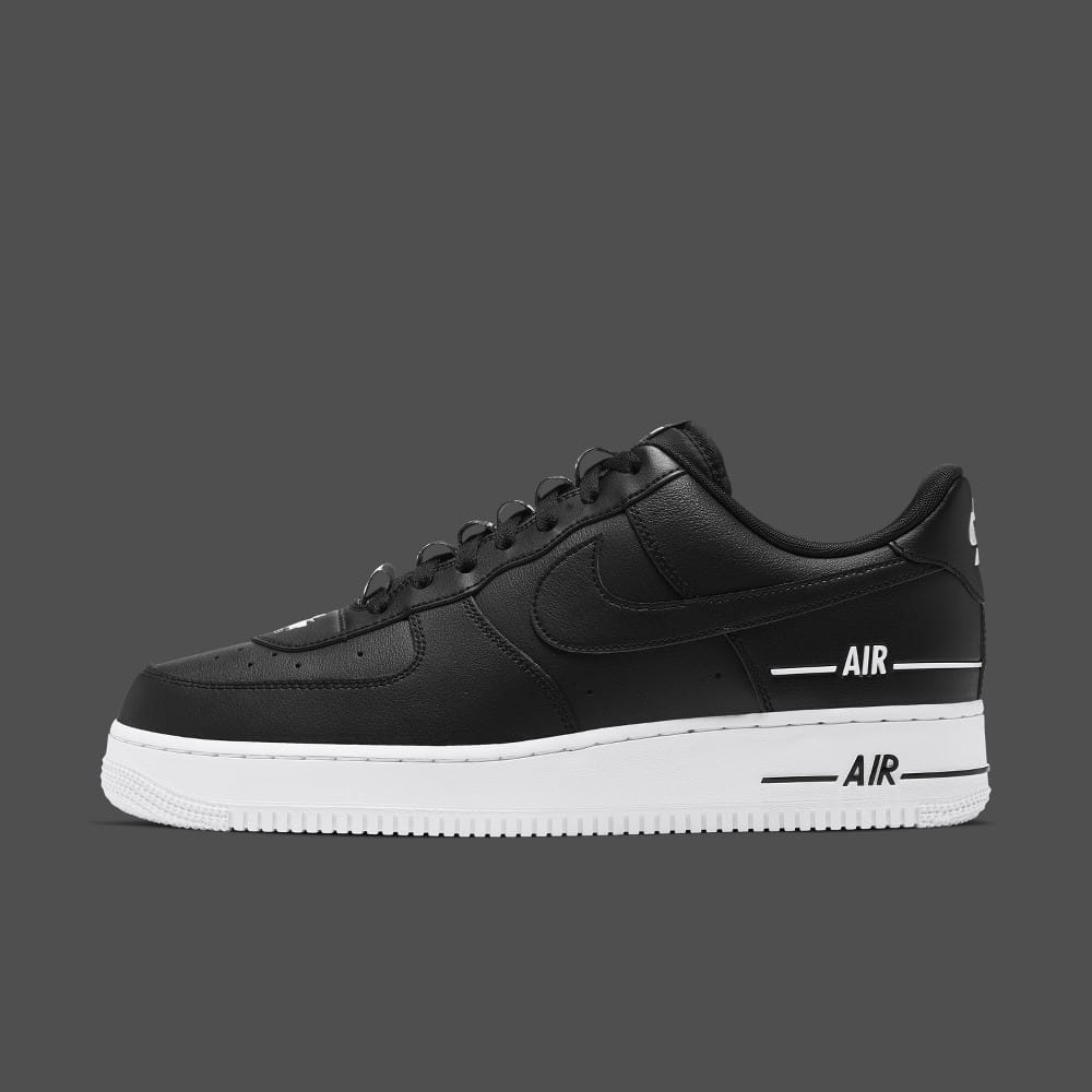 Air force 1 double air clearance black