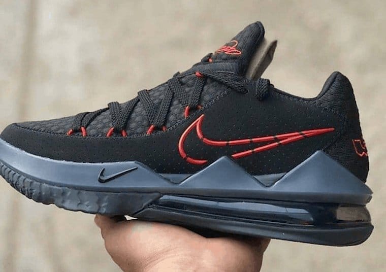 Nike LeBron 17 Low in University Red Colourway Grailify