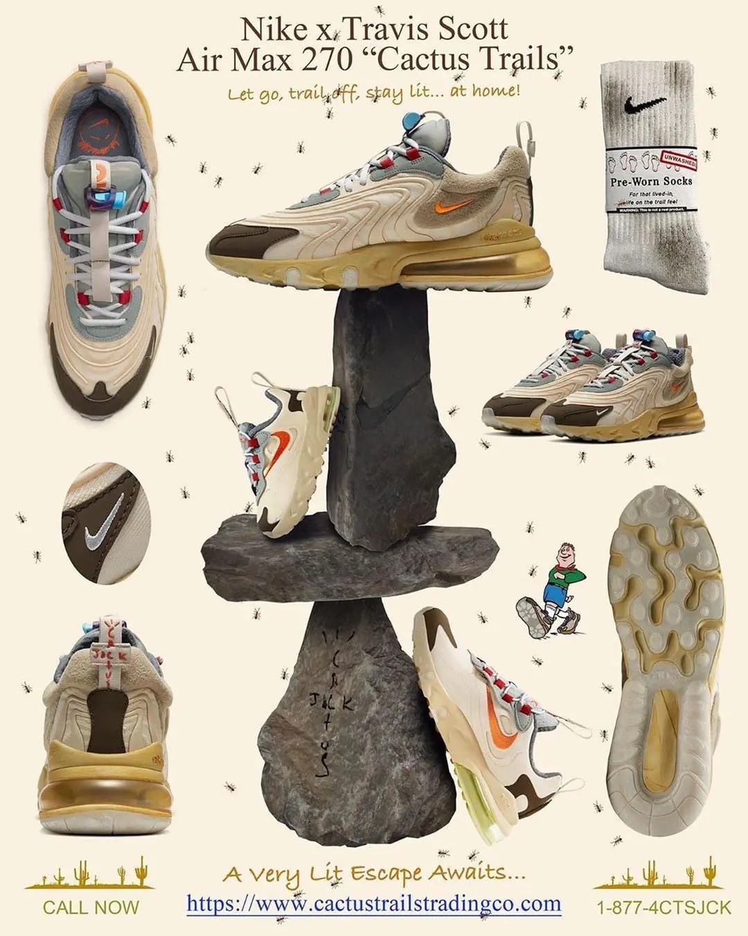 How To Win Travis Scott's Air Max 270 React ENG Collab