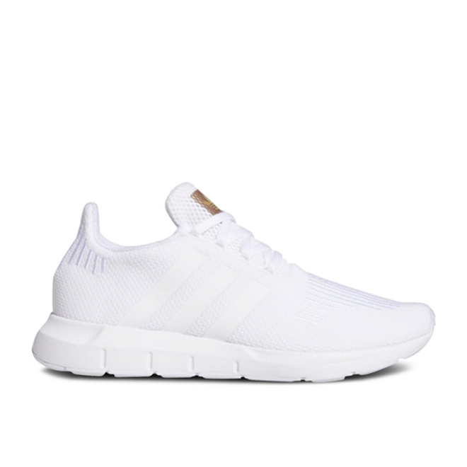 Adidas swift run copper best sale metallic white