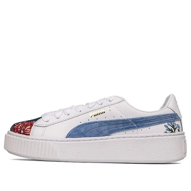 Platform hyper embroidered store women's sneakers