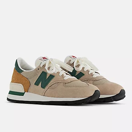 New Balance 990v1 Tan Green - Made in USA | M990TG1 | Grailify