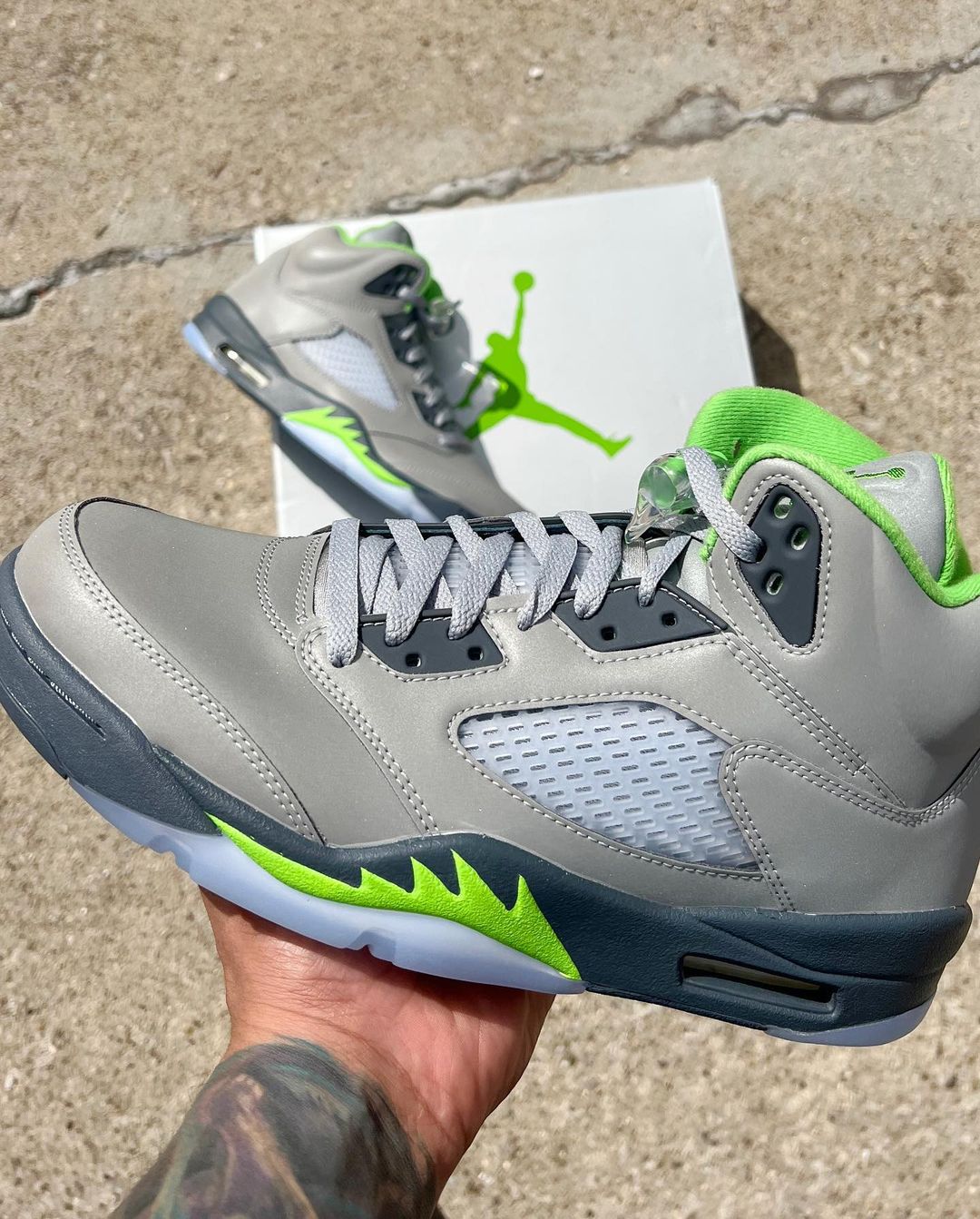 Green bean retro 5 on sale