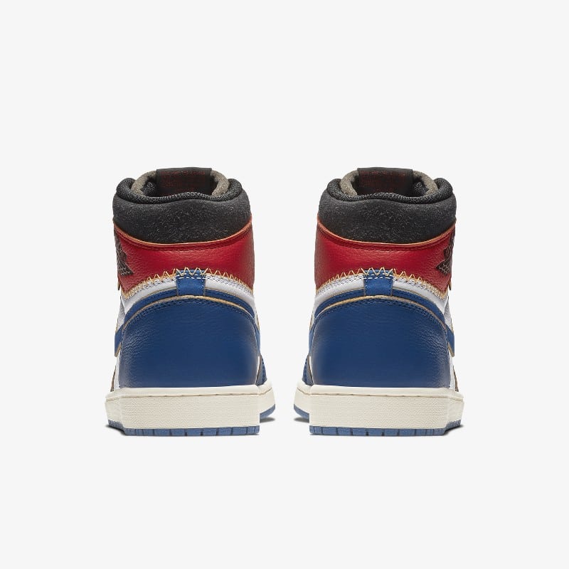 union air jordan 1 blue
