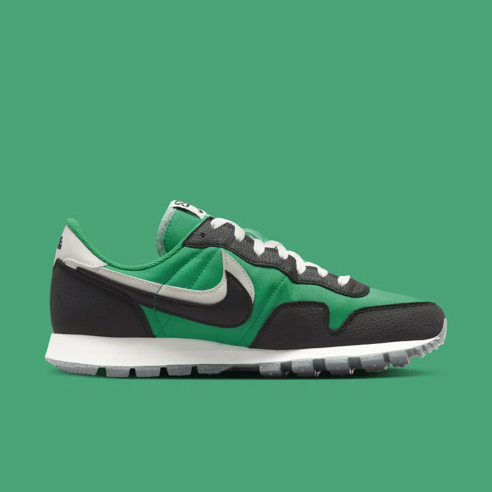 A Black and Green of the Nike Air Pegasus '83 Has Been