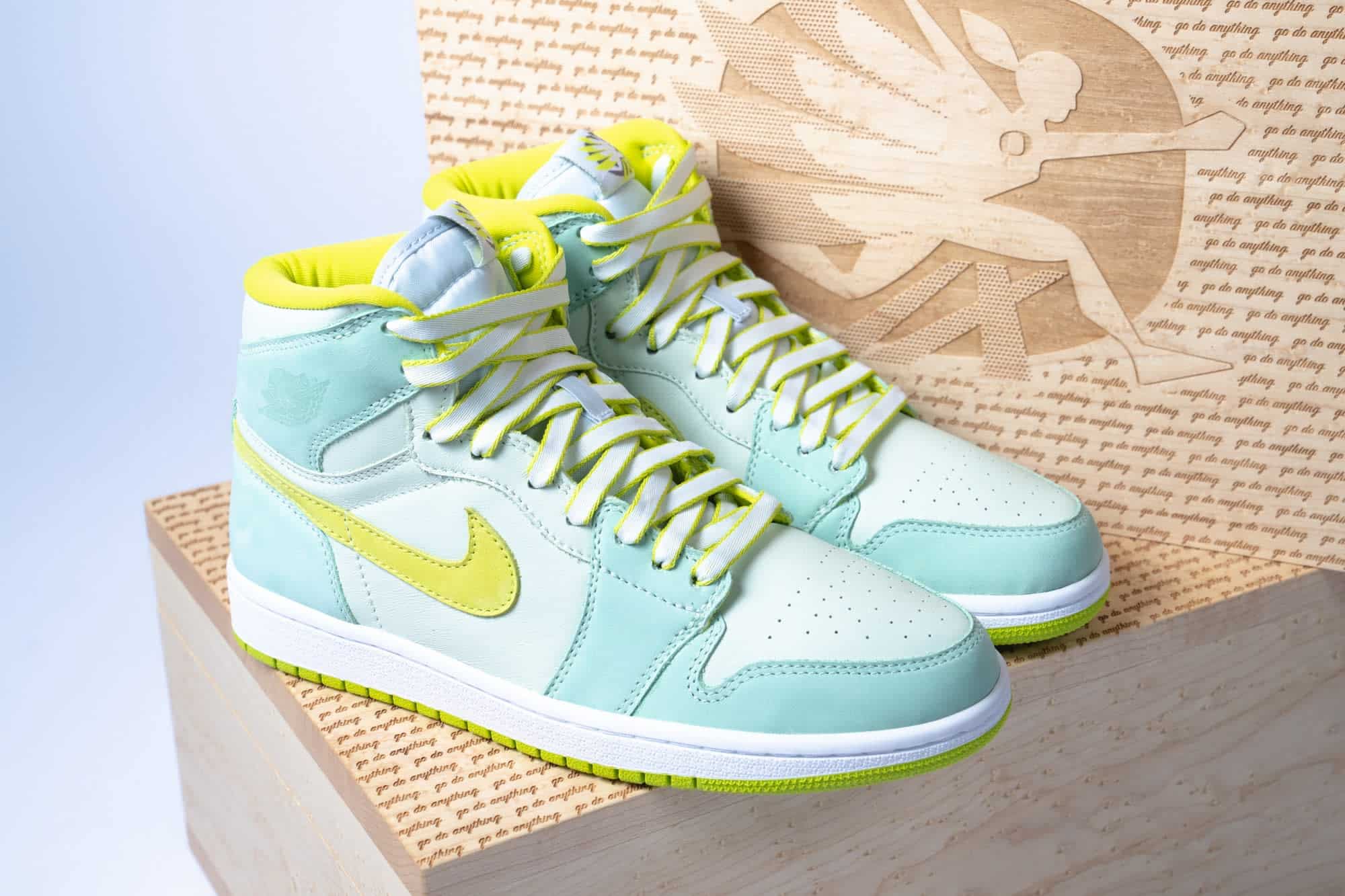 One of Two Existing Air Jordan 1 Mid Women in Flight Title IX Models