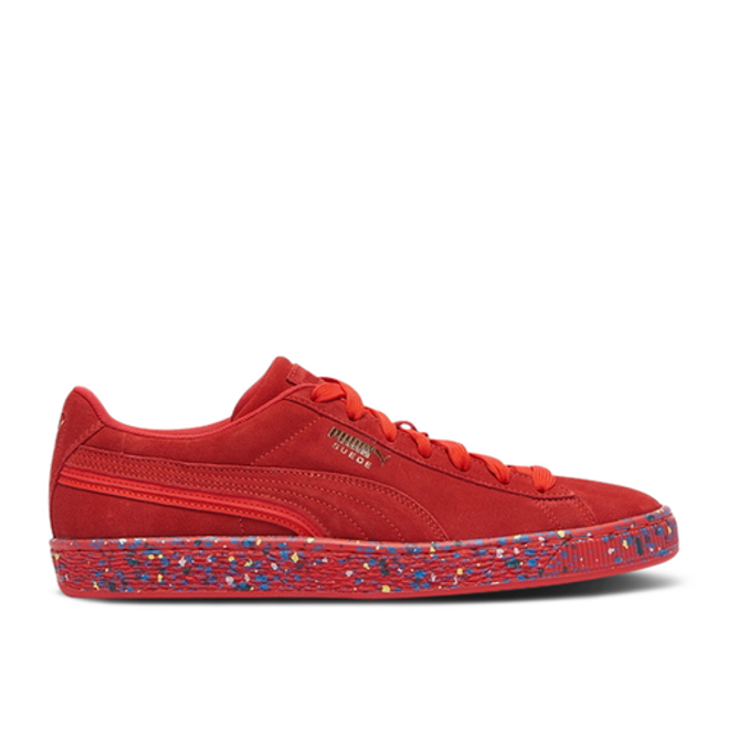 Puma suede splatter best sale