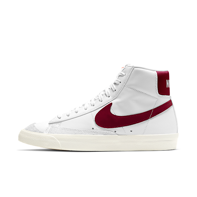 Nike Blazer Mid 77 White Team Red BQ6806 111 Grailify