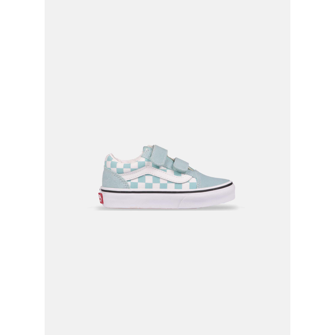 canal blue checkered vans