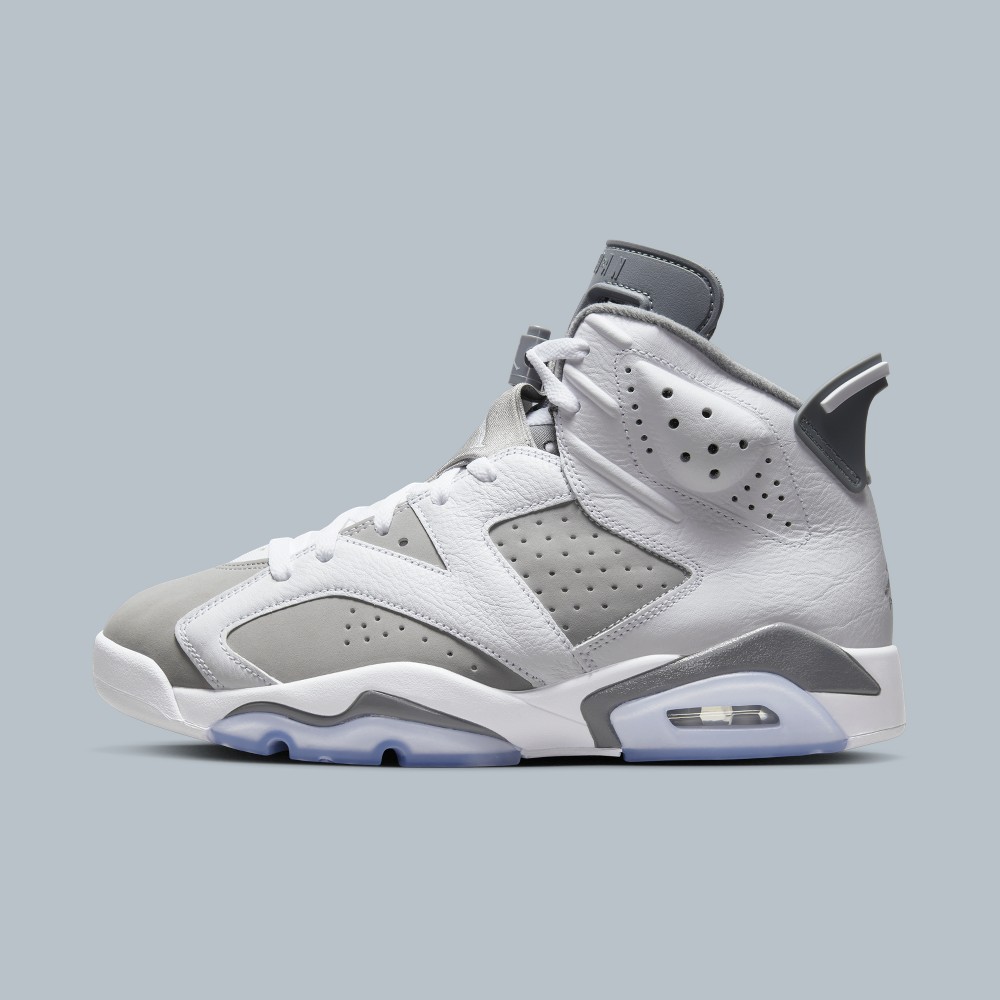 Grey and outlet white jordan 6