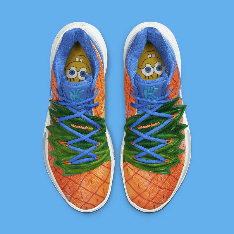 Kyrie 5 hot sale spongebob pineapple