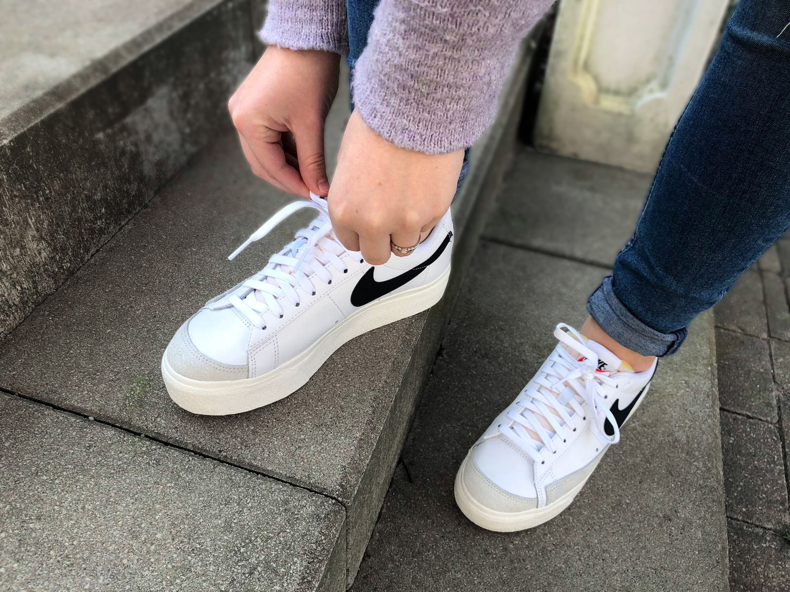 Blazer low on foot sale