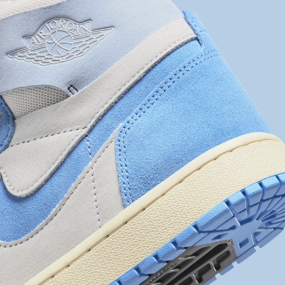 The Air Jordan 1 High Zoom CMFT 2 Cement Grey University Blue