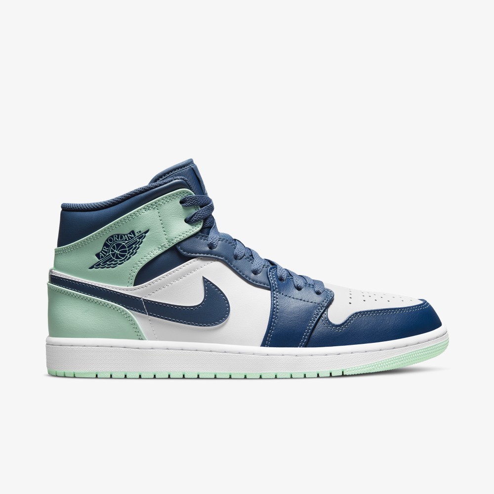 Air Jordan 1 Mid Blue Mint | 554724-413 | Grailify