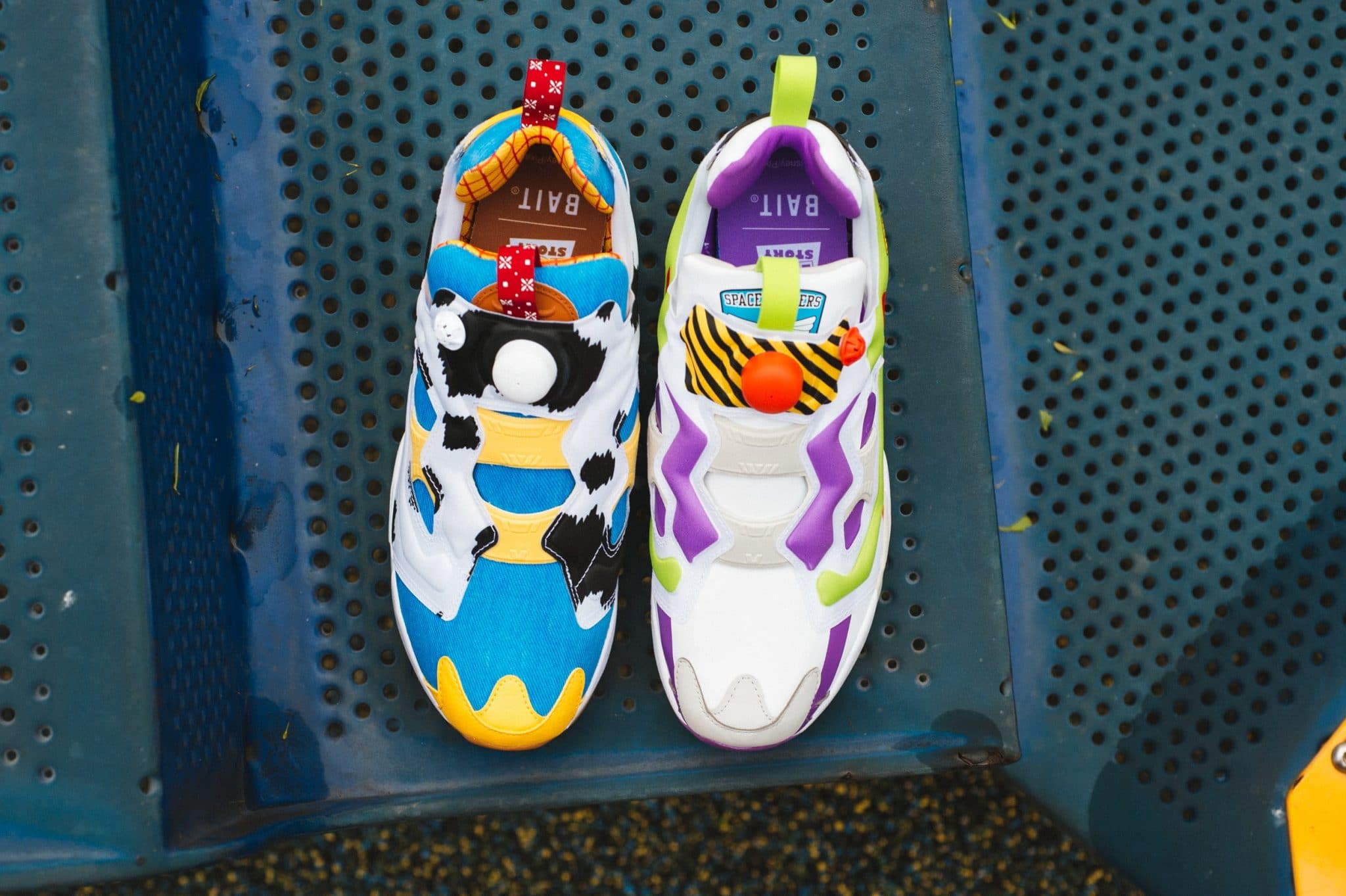 The Bait x Disney Toy Story x Reebok Instapump Fury is Wild