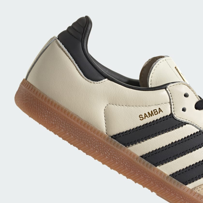 Adidas samba classic og cream white red best sale